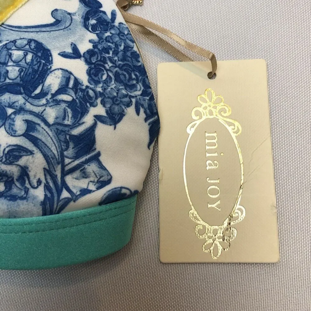 Mia Joy Joyfolie Rania Small Swimsuit Bikini Top S New NWT